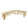 Corner bench