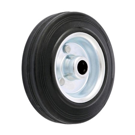 Household wheel, d = 200 mm, hub: diameter 20 mm, length 56 mm