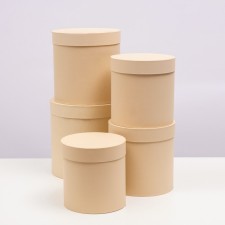 Set of round boxes 5 in 1 