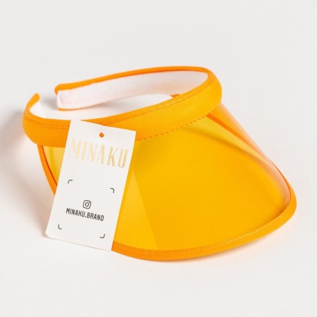 Feminine visor minaku yellow color, rr 56-58-8