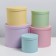 Set of boxes 5 in 1, gift packaging, “pastel”, 13 x 13.5–19.5 x 23 cm
