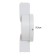 Lamp "Deco" 2xLED 2W 4000K IP66 white 9.5x4.3x16 cm