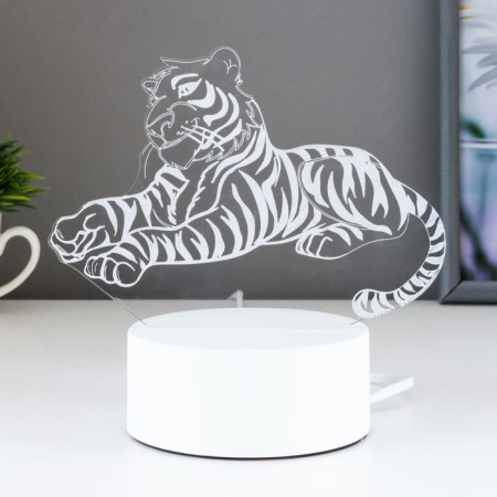 Tiger lamp Led RGB from the network-1
