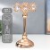 Summary Metal for 1 candle "Crystals - Tiara" gold 25x12x12 cm