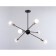 Lighting Lamp in the style of Ambrella Light, Loft, TR80435, 6HE27, black color, gold