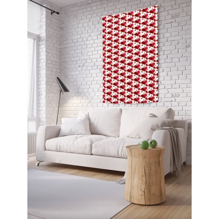 Decorative panel with photo printing "About love", vertical, size 150x200 cm