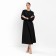 Women's dress Minaku: Casual Collection Black Color, Rr. 46