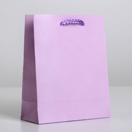 Gift Package Laminated, packaging, "Lilac", S 12 x 15 x 5.5 cm-1