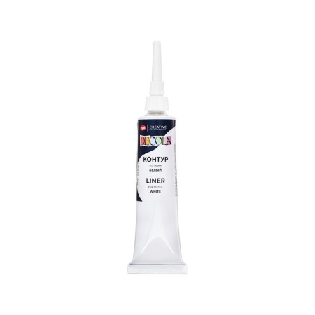 Contour on fabric 18 ml, ZHK Decola, White (5403104)-2