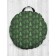 Pillow Siddle "Dance of the Christmas trees", decorative, d = 52 cm