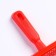 Pucodserka semicircular medium with drops, 10 x 13 cm, red