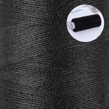 Threads 40/2, 366 m, black color No. 1325-1