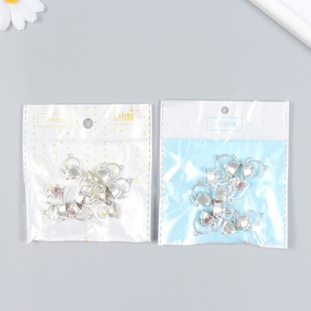 Decor Metal for creativity "Text" (A35087) 2.2x1.7 cm-4