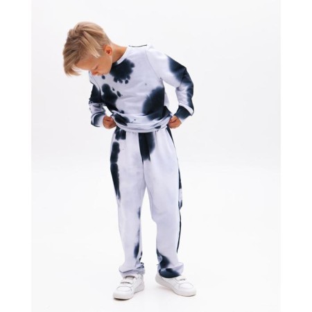 Kidsa (sweatshirt, trousers) minku: Casual Collection Blue color, rr 104-8
