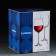 A set of glass glasses for the wine "Allegress", 420 ml, 4 pcs