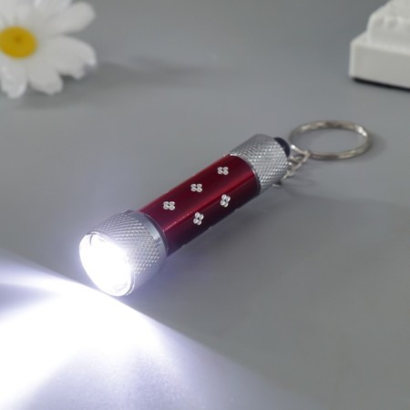 Flashlight light on the ring for metal 3 lamps mix-4