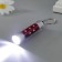 Flashlight light on the ring for metal 3 lamps mix