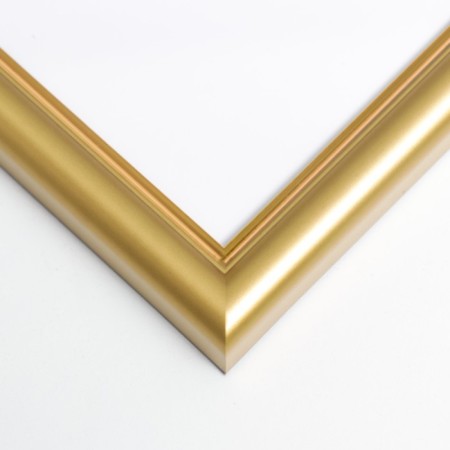 Photo frame Plastic "Mira" 20x20 cm gold (plastic screen)-2