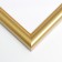 Photo frame Plastic "Mira" 20x20 cm gold (plastic screen)