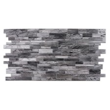 PVC panel tile sandstone Anthracite 485x960