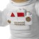 Bra "Cosmonaut" 2xg9 white 35x30 cm