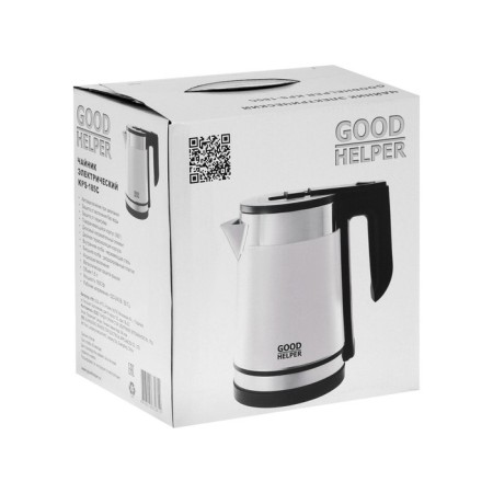 Electric kettle Goodhelper KPS-185C, plastic, Metal flask, 1.8 l, 1800 watts, white-7