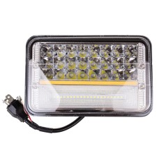 Farah LED SkyWay Off Road, rectangular, 12 iv/24 V, 126 W, 6000 K, 51 diodes, 165x115 mm