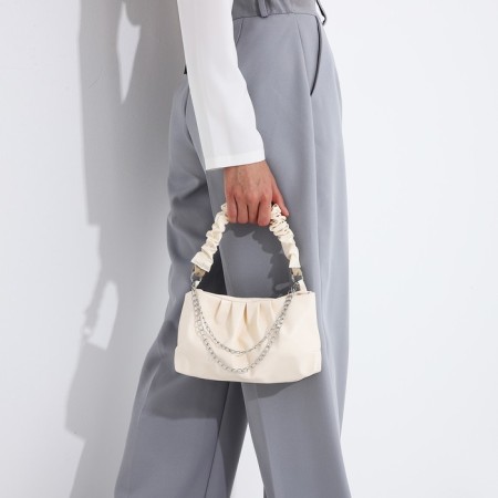 Baget bag with zipper, dairy color-7