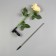 Garden lamp on the sunny battery "Rosa Yellow", 75 cm, 5 LED, glow white glow