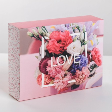 Confectionery box, packaging "Love", 20 x 15 x 5 cm