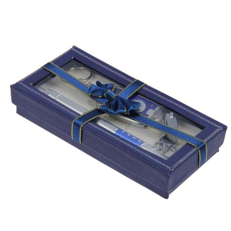 Gift set 3v1 (pen, nippers, blue flashlight) mix-7