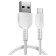 Hoco X20, Type -C cable - USB, 3 A, 2 m, PVC braid, white