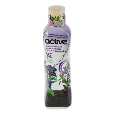 Fertilizer organomineral cocktail Active Flower, for all indoor plants, 0.5 liters