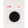 Folding mirror (1) b/took D7.2cm to leatherette/acrylic Cheron package QF