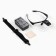 Lupa of 1-3x binocular, with backlight, 5 lenses included, 3AAA