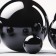 Black balloons "Black balls" (photo printing) 3000x600 mm