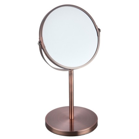 Mirror 2-third-party desktop unistor antiuq, with a diameter of 17 cm, round