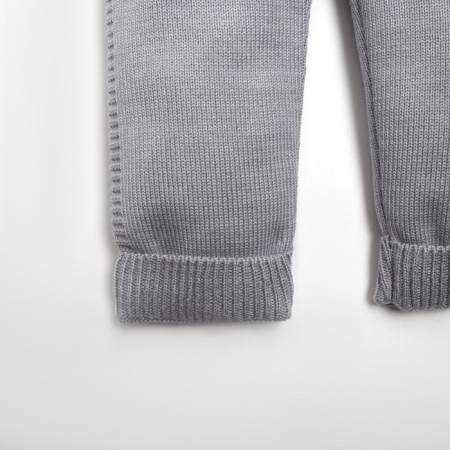 Knitted crumb set "Trendy" height 80-86 cm, color gray color-7