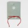 Bracelet "Red thread" Infinity, white color in gold, 6 cm