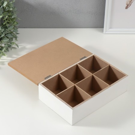 Casket tree with divisions "Forest Beasts" 23x15x8.3 cm-3