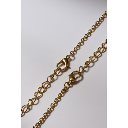 Kulons "Demetrons" for him and her, the color of black gold, 40 cm-3