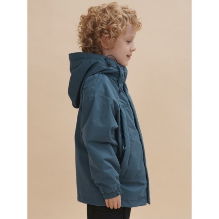 Vetrovka for boys, height 116 cm, sea wave color-5
