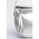 Bag Cross-Body Women's, genuine leather, Ludor silver, 26x9x20 cm