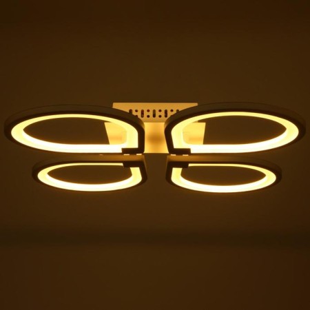 Rose chandelier 73W LED 3000-6000K 5840LM 49x49x8 cm-4
