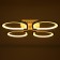 Rose chandelier 73W LED 3000-6000K 5840LM 49x49x8 cm
