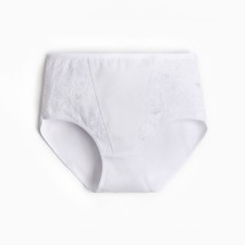 Panties female color white, size 52-54