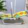 Shakelong - a rocking chair for newborns "Africa", game arc, toys mix