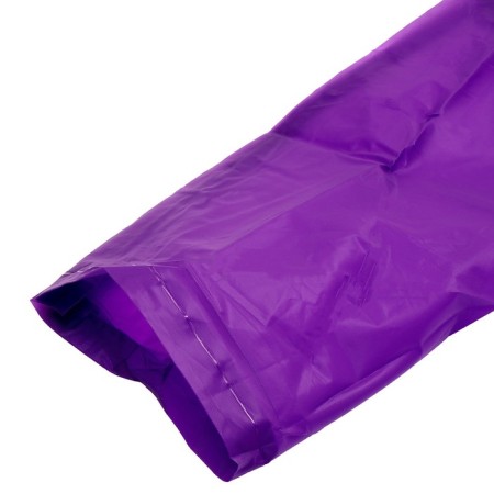 Children's raincoat with reflective stickers, height 120-160cm, purple-3