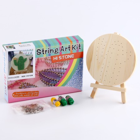 Set for creativity "String art. Cactus "on the stand