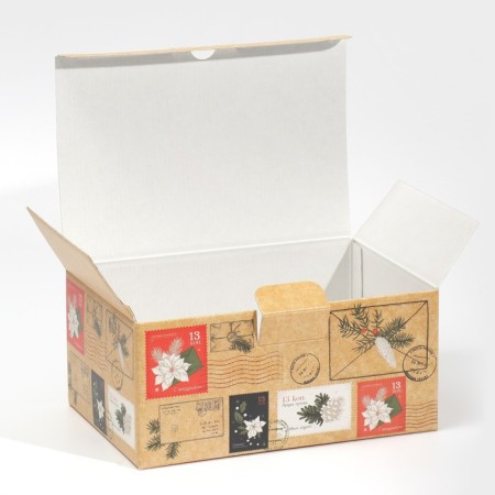 Folding box "Mail", 22 x 15 x 10 cm, new year-4